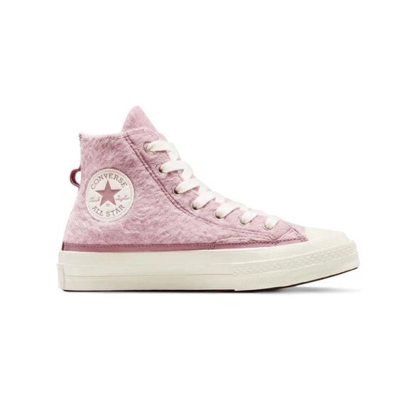 Converse - Women's Chuck 70 High Top Shoes SIZE 7 PINK/WHITE NEW - Picture 1 of 7